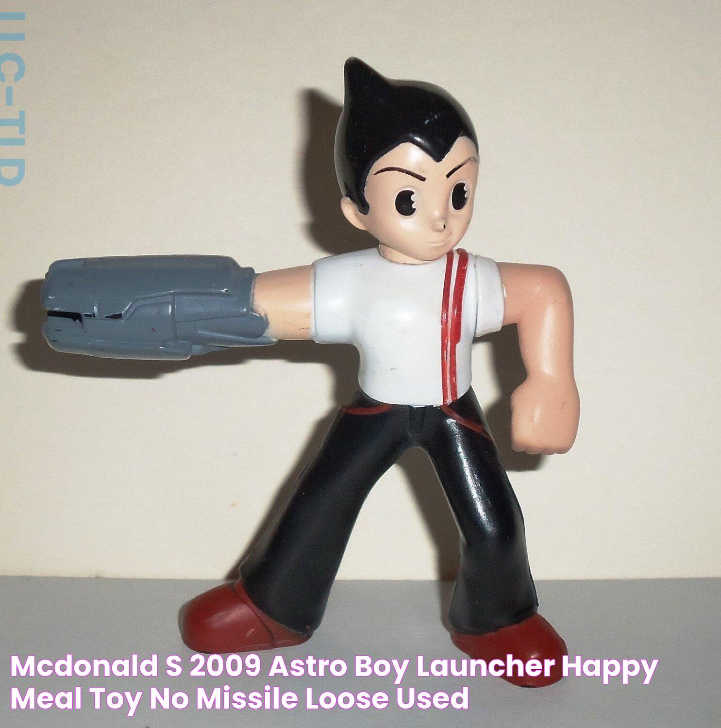 McDonald's 2009 Astro Boy Launcher Happy Meal Toy No Missile Loose Used