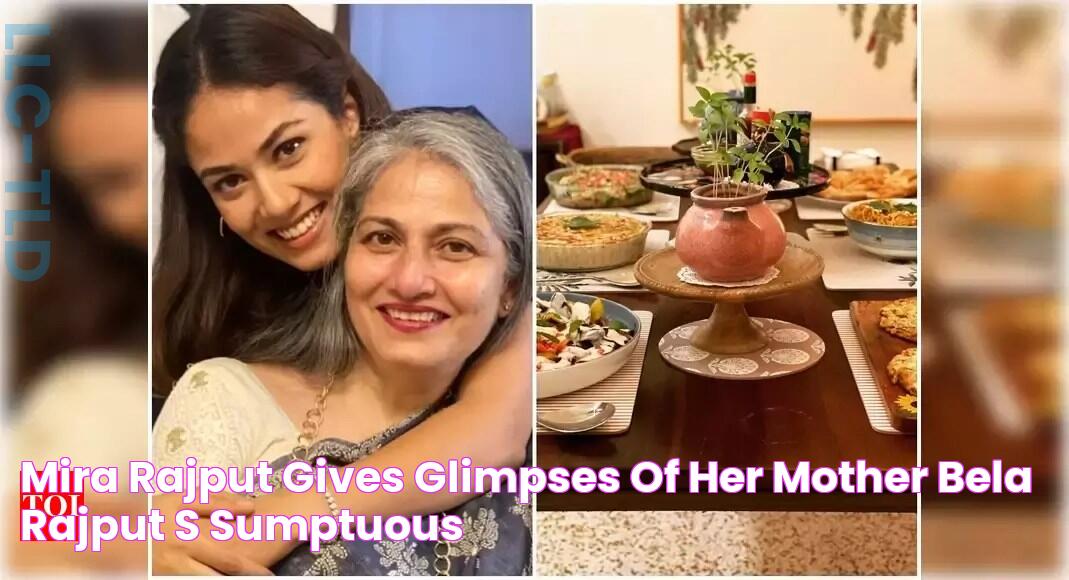 Mira Rajput gives glimpses of her mother Bela Rajput's sumptuous