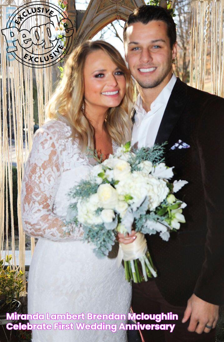 Miranda Lambert, Brendan McLoughlin Celebrate First Wedding Anniversary