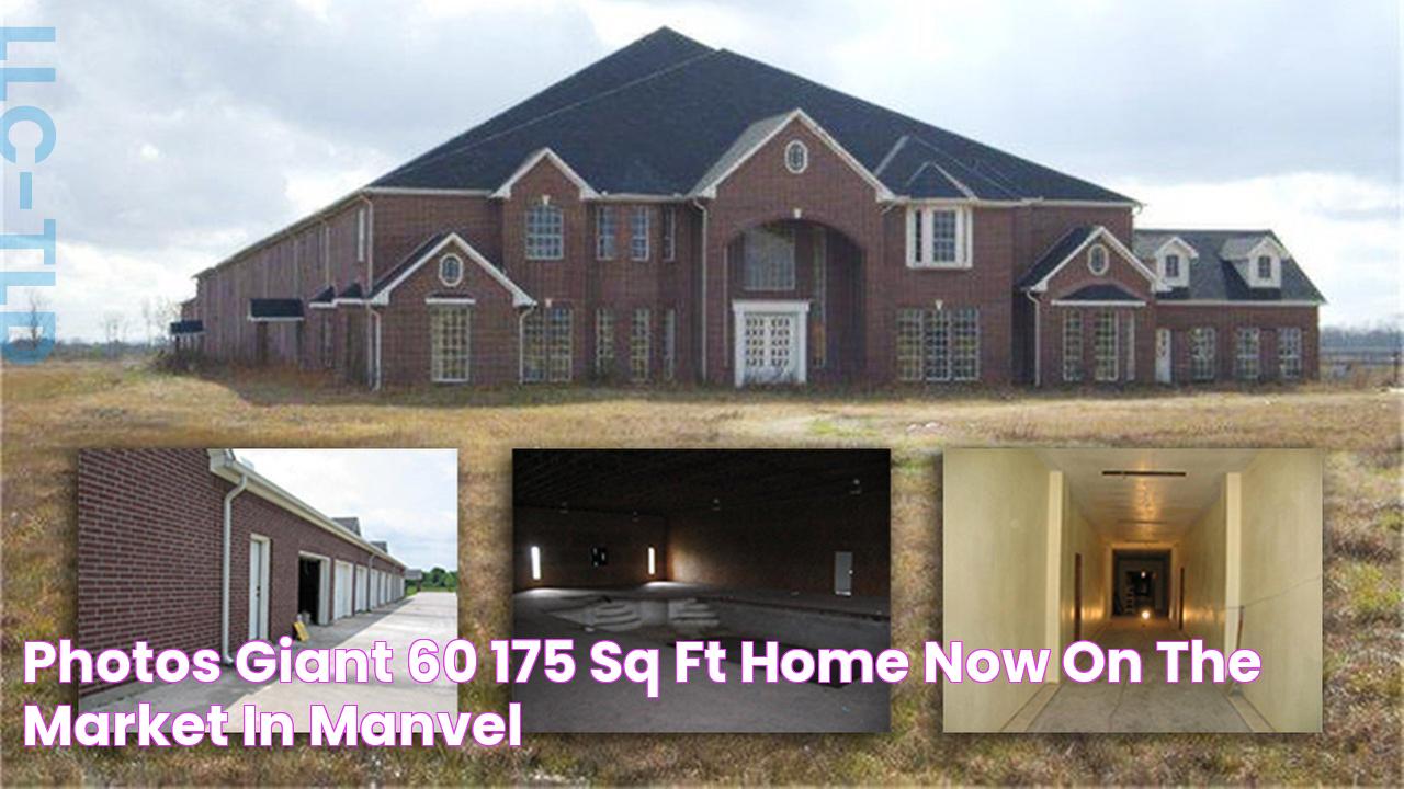 PHOTOS Giant 60,175 sq ft home now on the market in Manvel