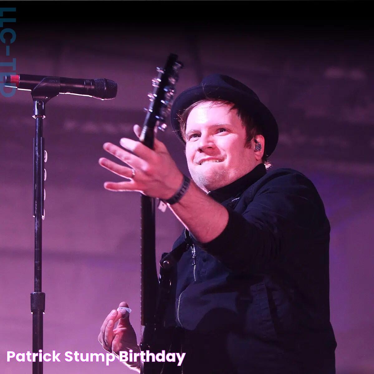 Patrick Stump Birthday