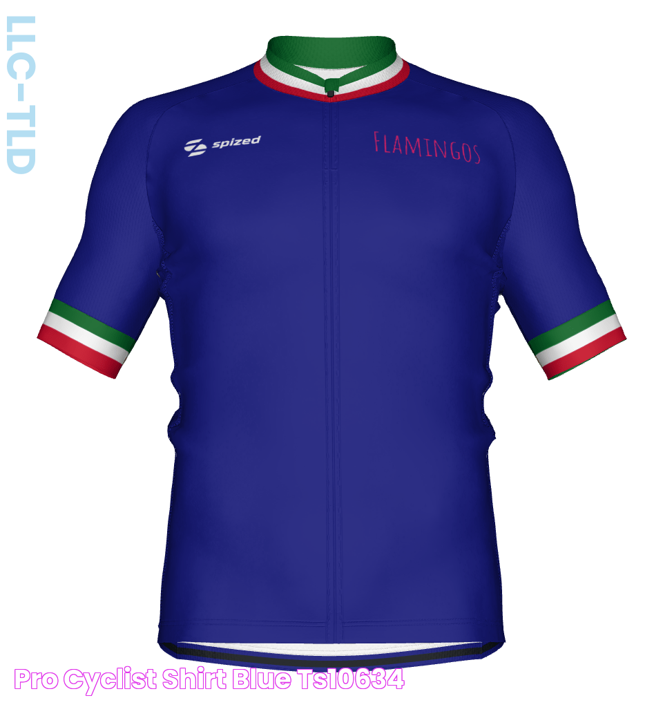 Pro_cyclist shirt_blue TS10634