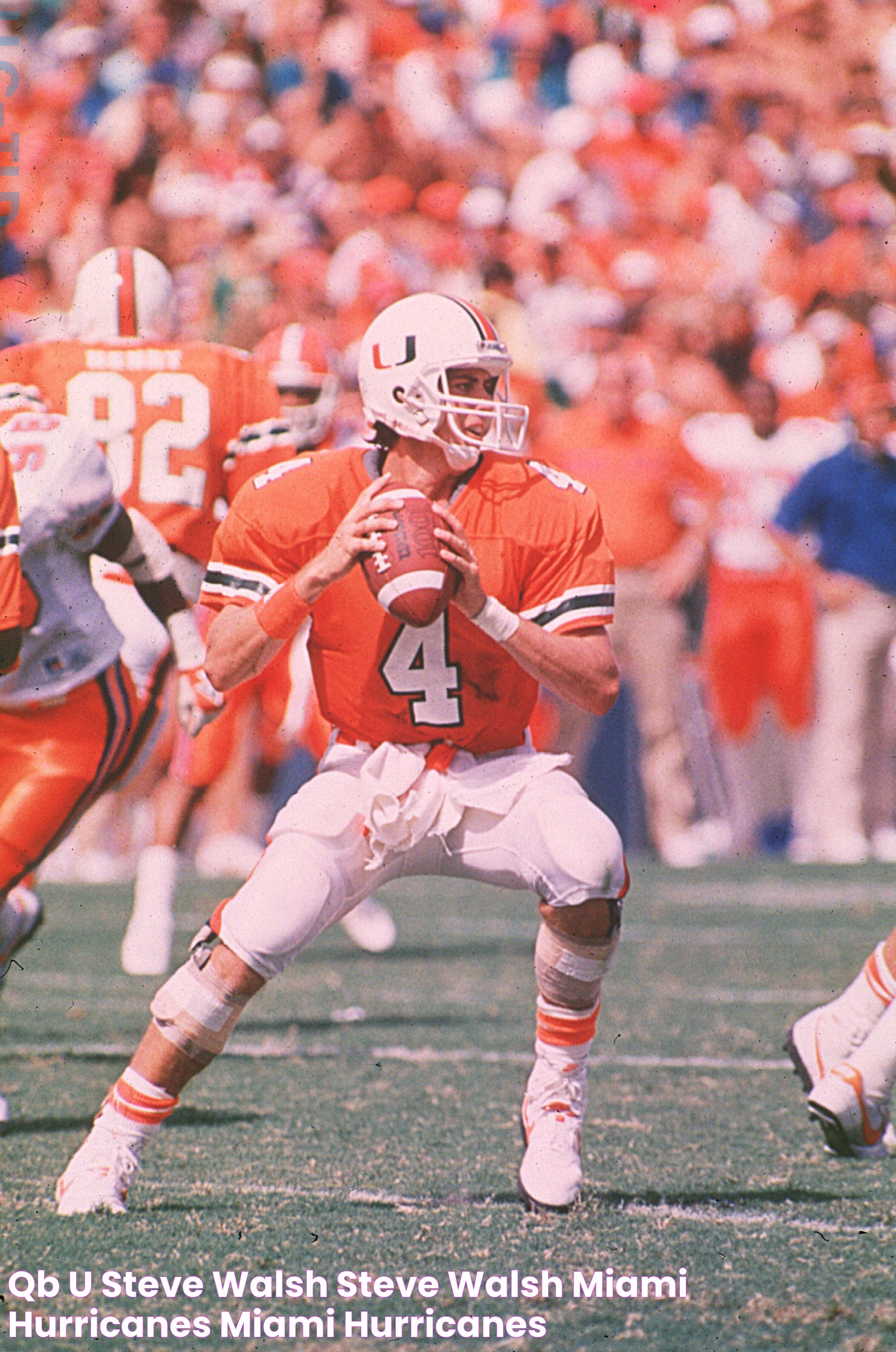 QB "U" Steve Walsh Steve walsh, Miami hurricanes, Miami hurricanes