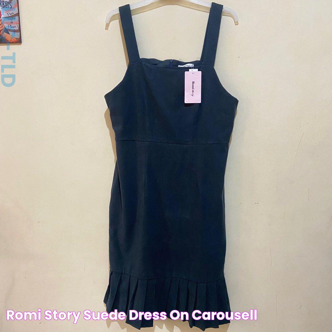 Romi Story suede dress on Carousell