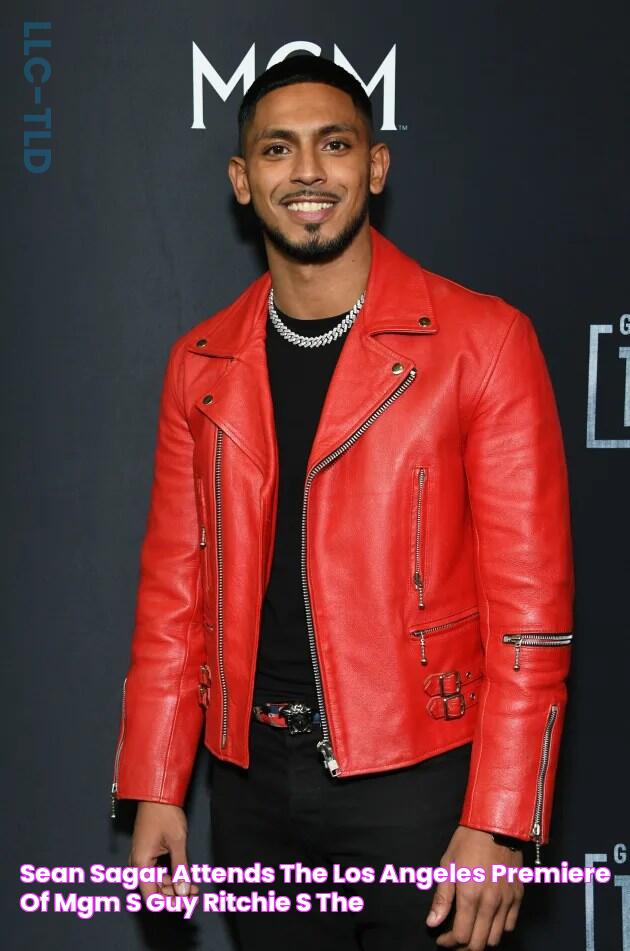 Sean Sagar attends the Los Angeles Premiere of MGM's Guy Ritchie's "The