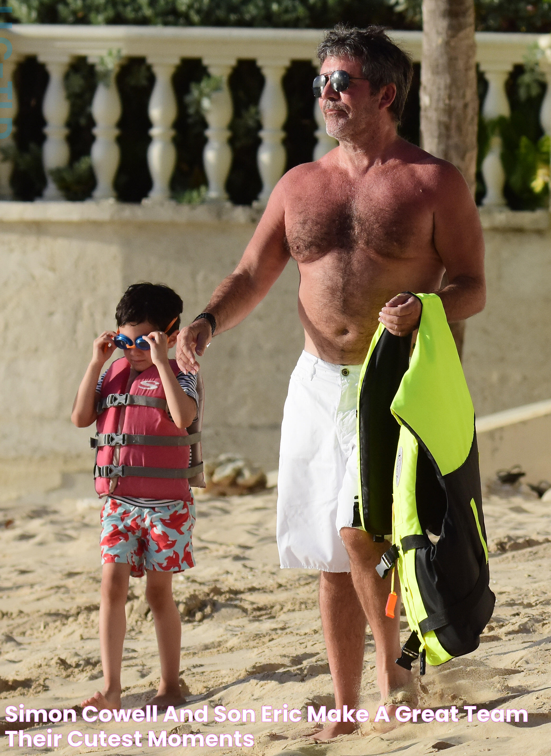 Simon Cowell and Son Eric Make a Great Team Their Cutest Moments