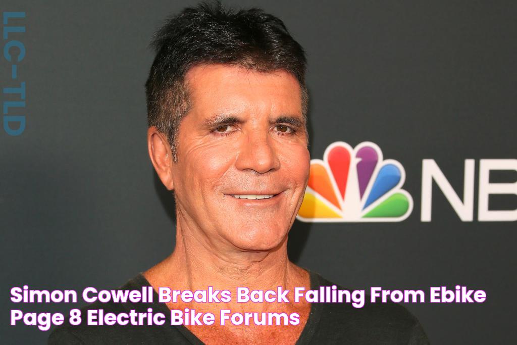 Simon Cowell breaks back falling from ebike Page 8 Electric Bike Forums