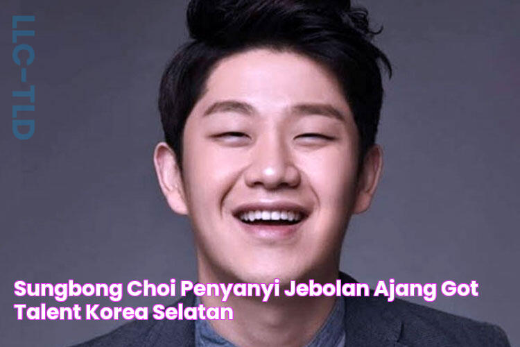 Sungbong Choi, Penyanyi Jebolan Ajang Got Talent Korea Selatan