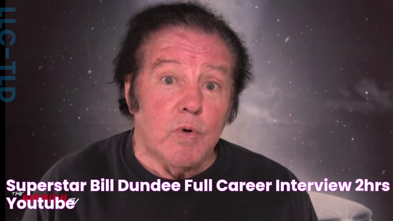 Superstar Bill Dundee Full Career Interview 2hrs! YouTube