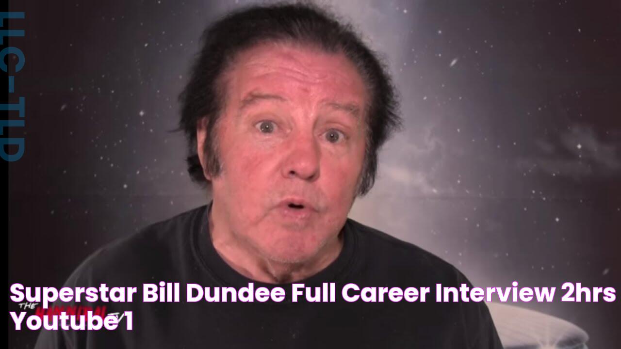 Superstar Bill Dundee Full Career Interview 2hrs! YouTube