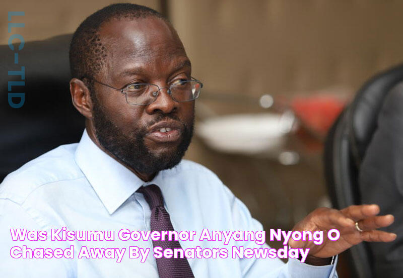 Was Kisumu Governor Anyang Nyong'o, Chased Away By Senators? NewsDay