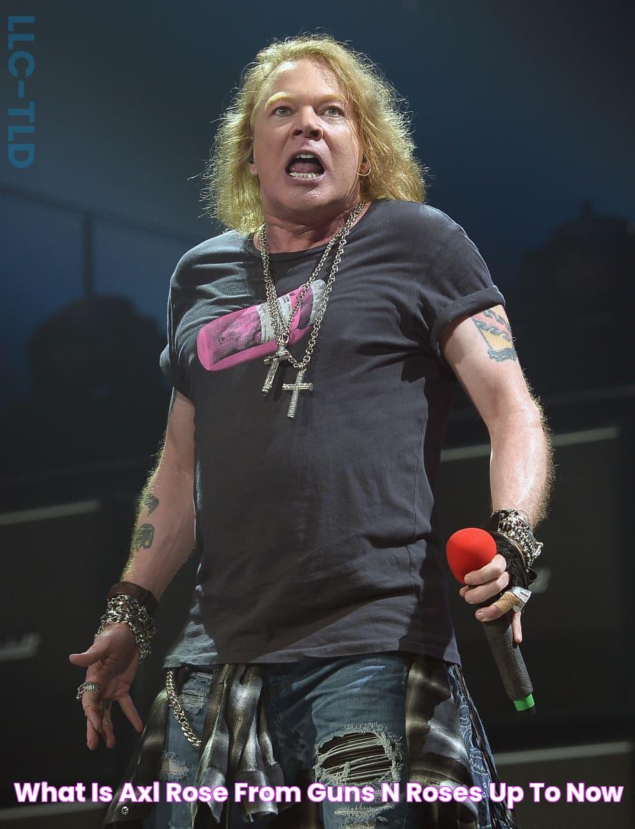 What Is Axl Rose From Guns N' Roses Up To Now?