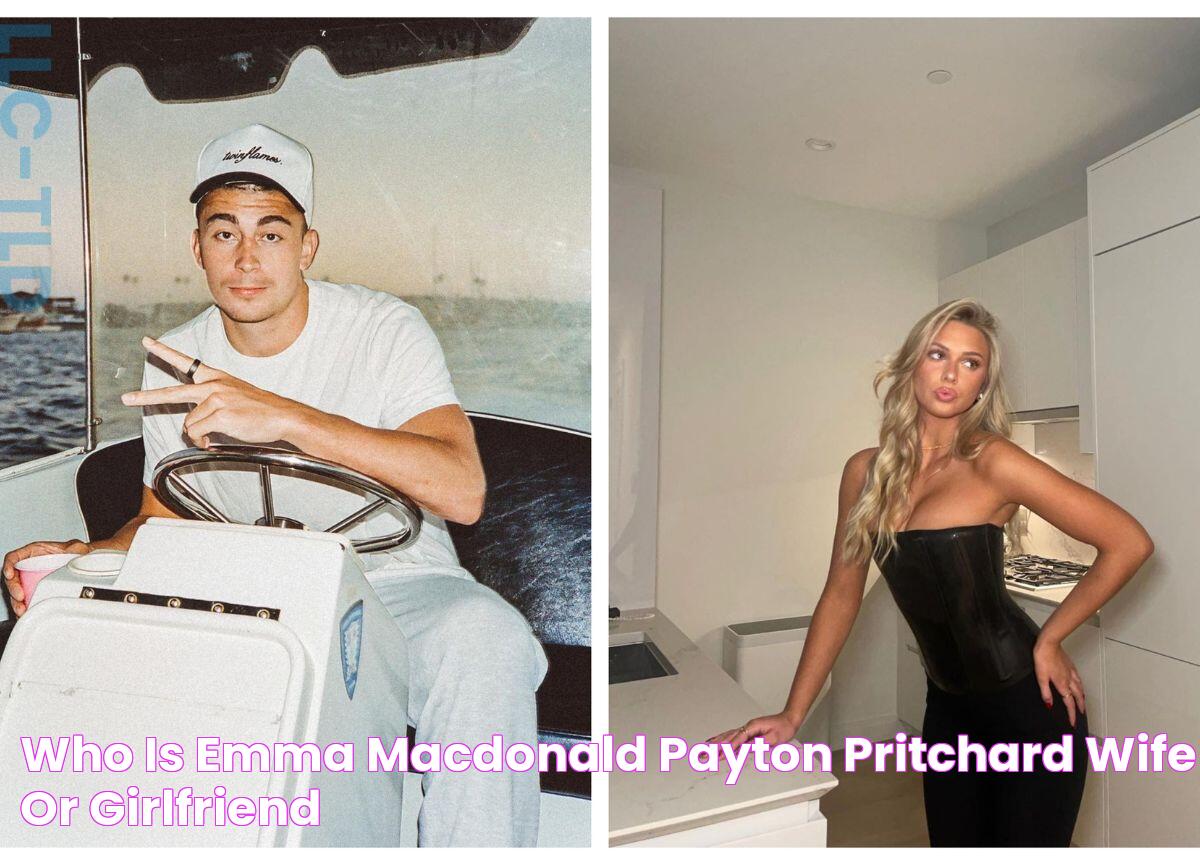 Who Is Emma MacDonald? Payton Pritchard Wife Or Girlfriend