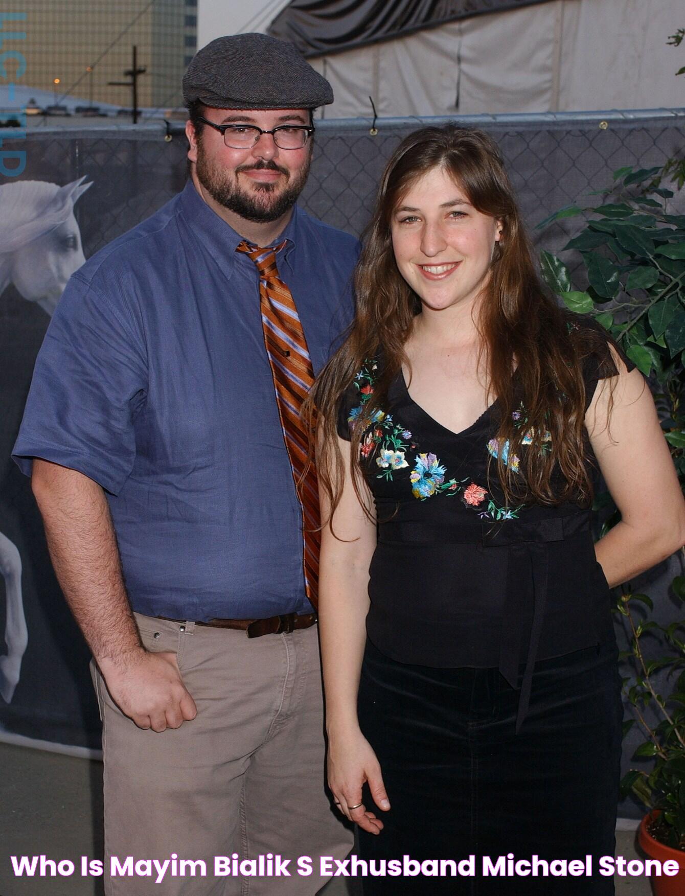 Who is Mayim Bialik's exhusband Michael Stone?