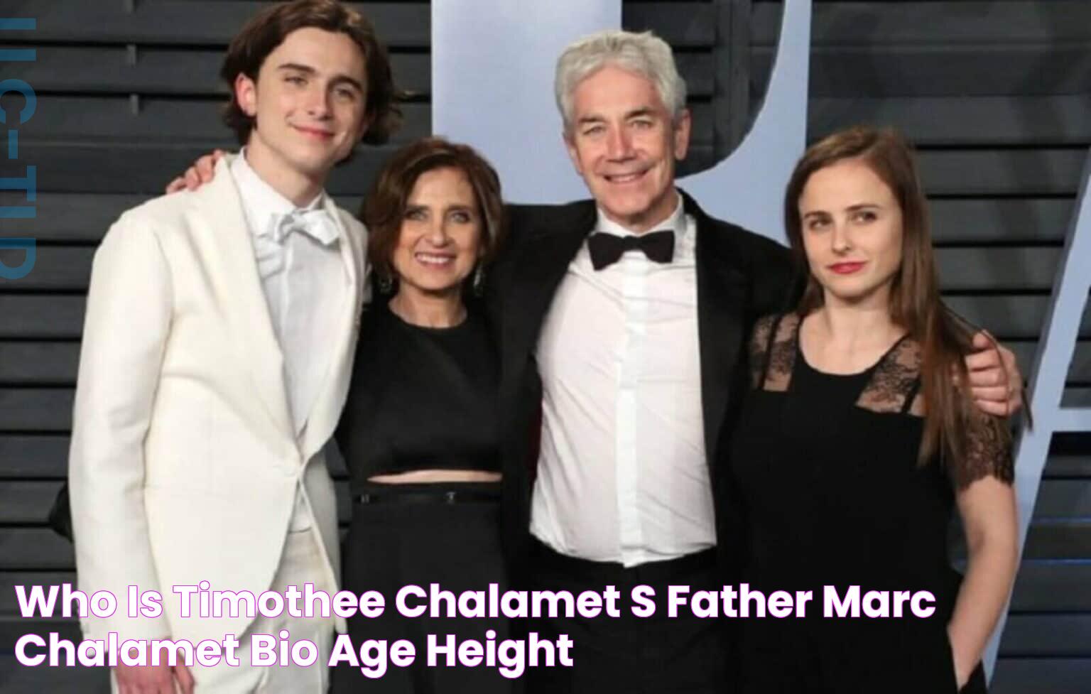 Who is Timothee Chalamet’s father, Marc Chalamet? Bio, age, height