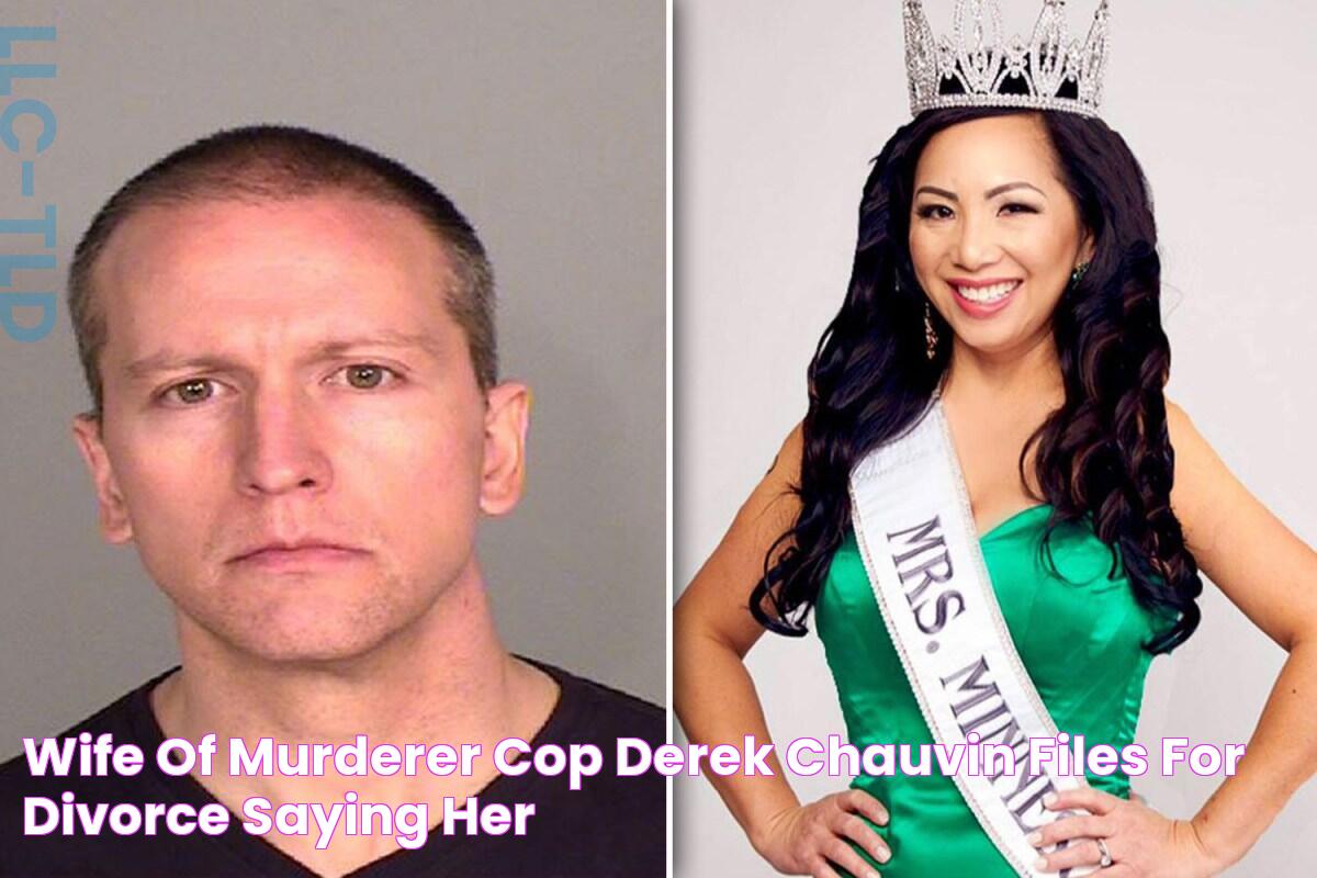 Wife of ‘murderer’ cop Derek Chauvin files for DIVORCE saying her