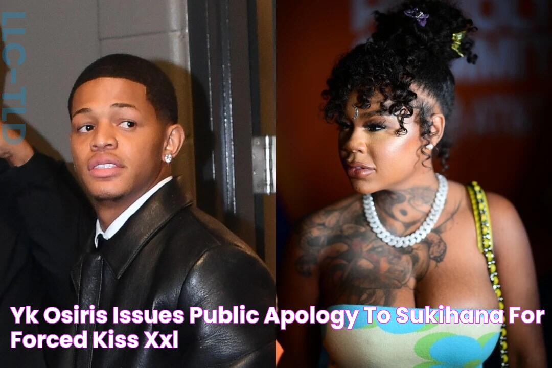 YK Osiris Issues Public Apology to Sukihana for Forced Kiss XXL