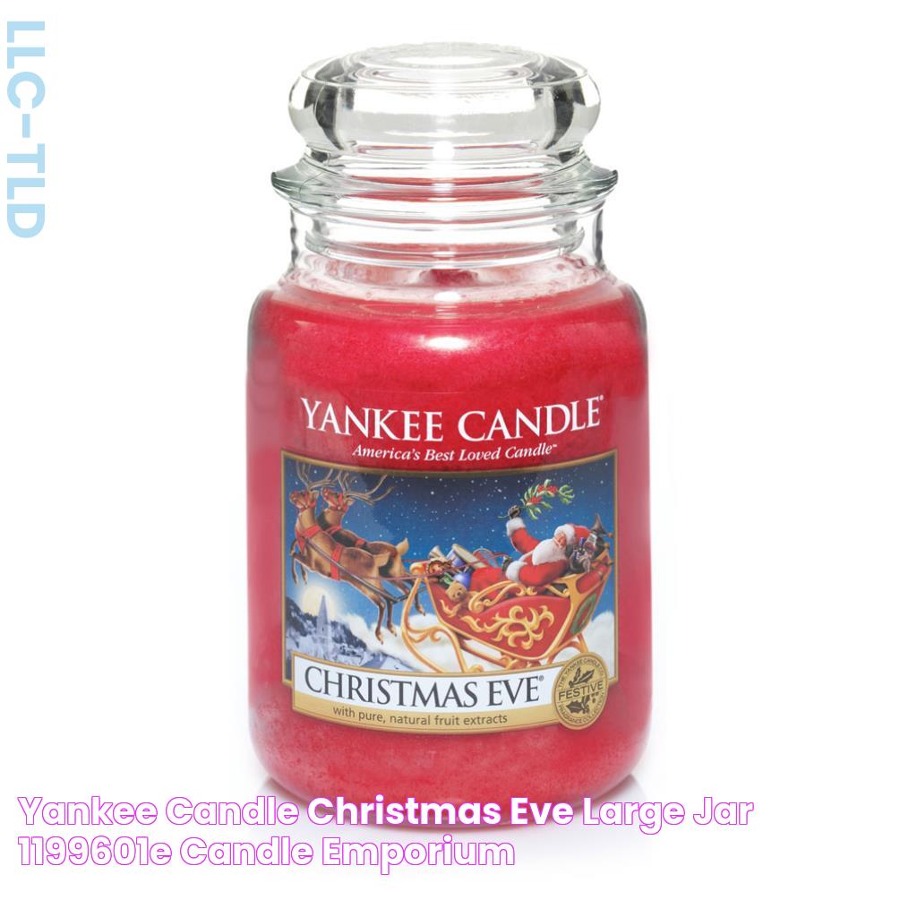 Yankee Candle Christmas Eve™ Large Jar (1199601E) Candle Emporium