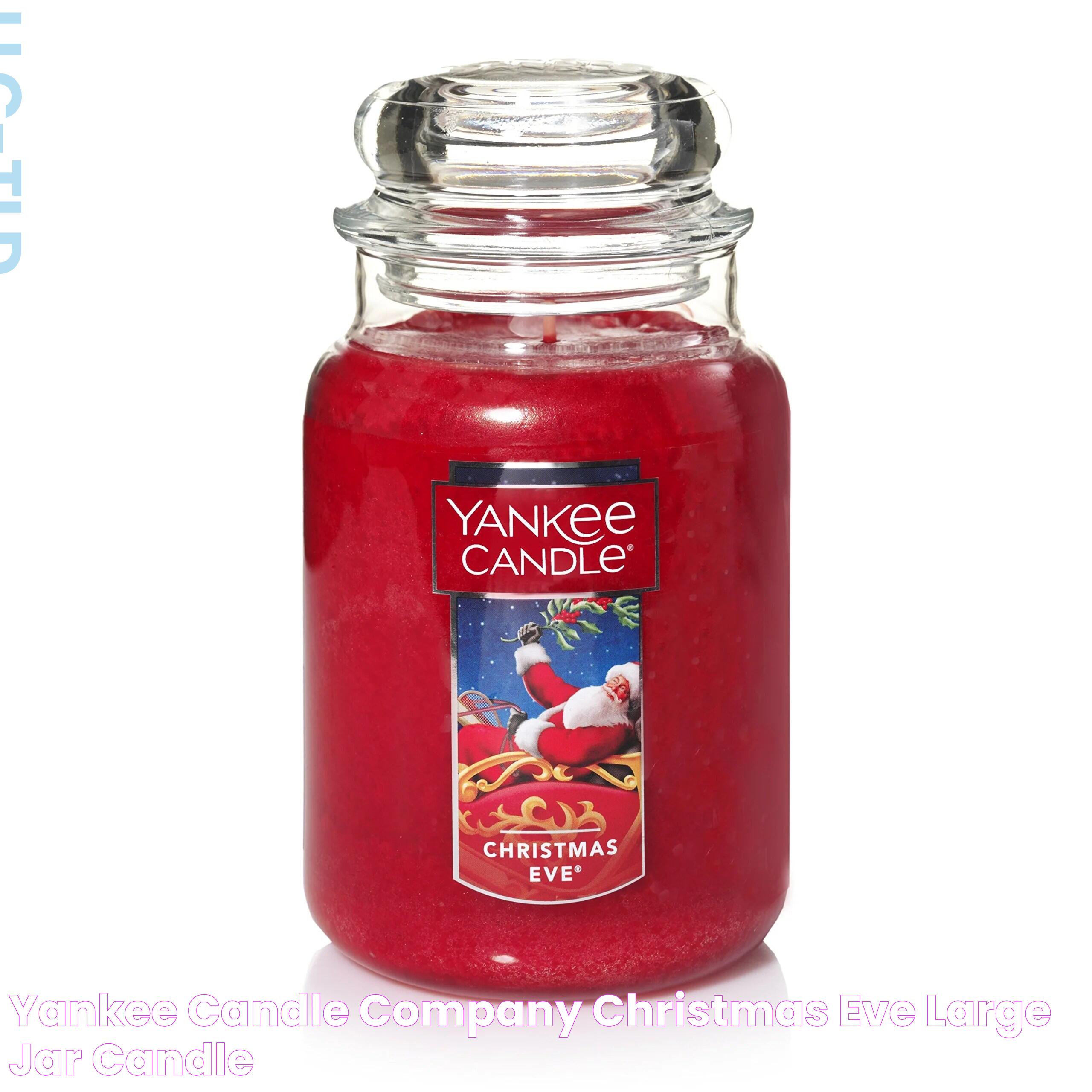 Yankee Candle Company Christmas Eve Large Jar Candle