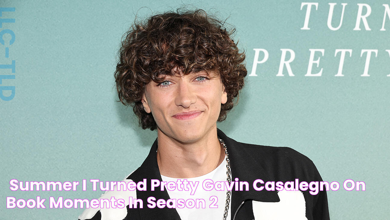 'Summer I Turned Pretty' Gavin Casalegno on Book Moments in Season 2