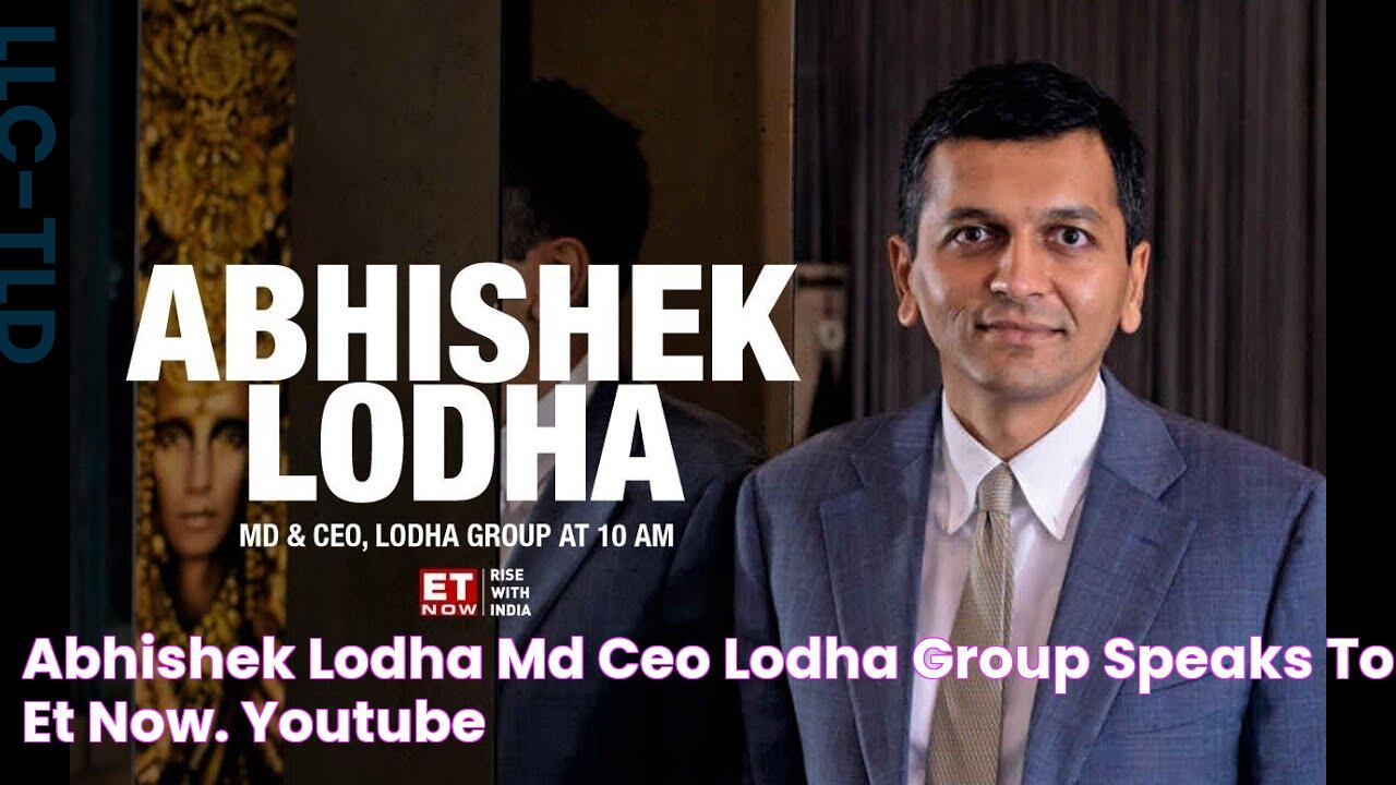 Abhishek Lodha MD & CEO, Lodha Group speaks to ET NOW. YouTube