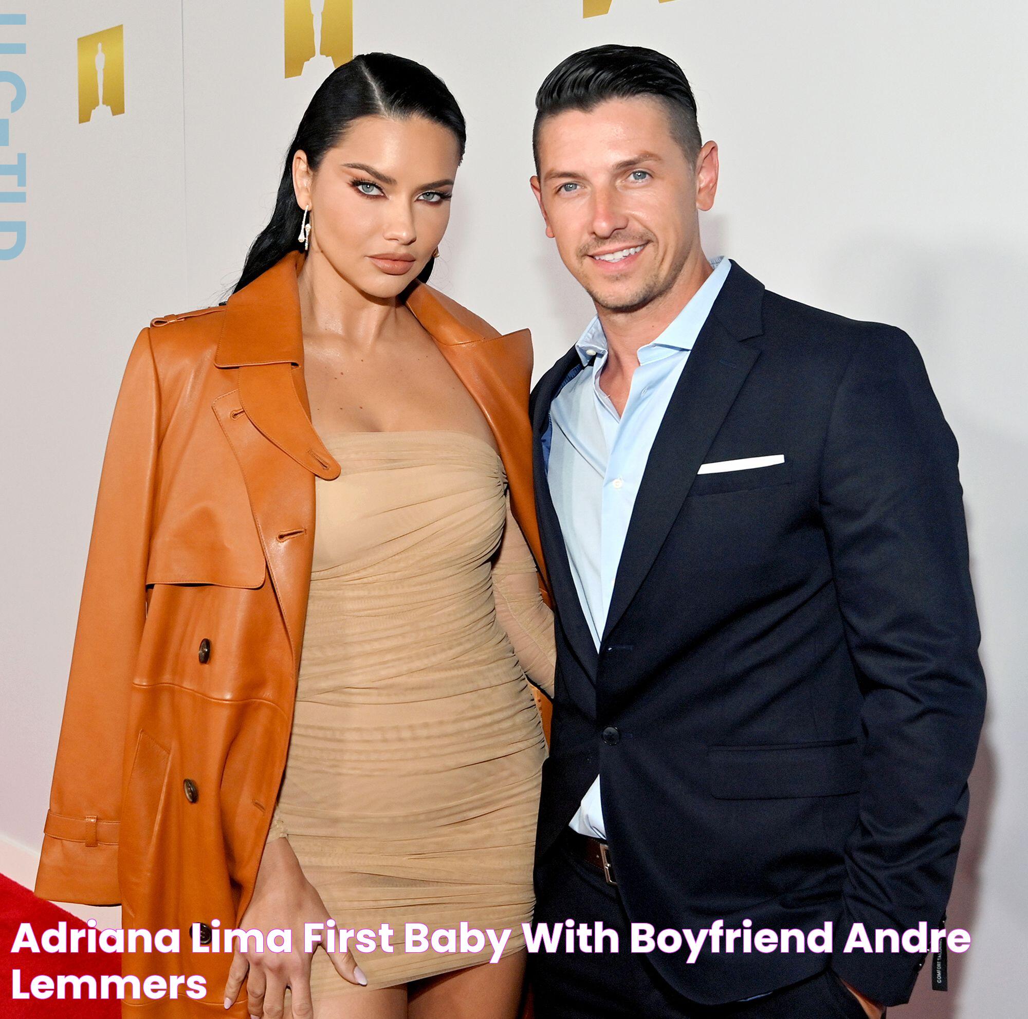 Adriana Lima First Baby with Boyfriend Andre Lemmers