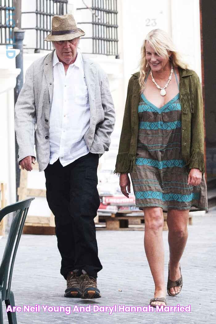 Are Neil Young and Daryl Hannah Married?