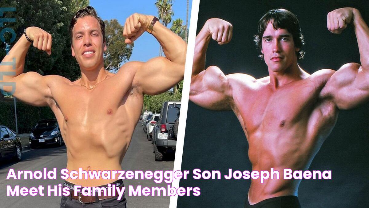 Arnold Schwarzenegger Son Joseph Baena Meet His Family Members