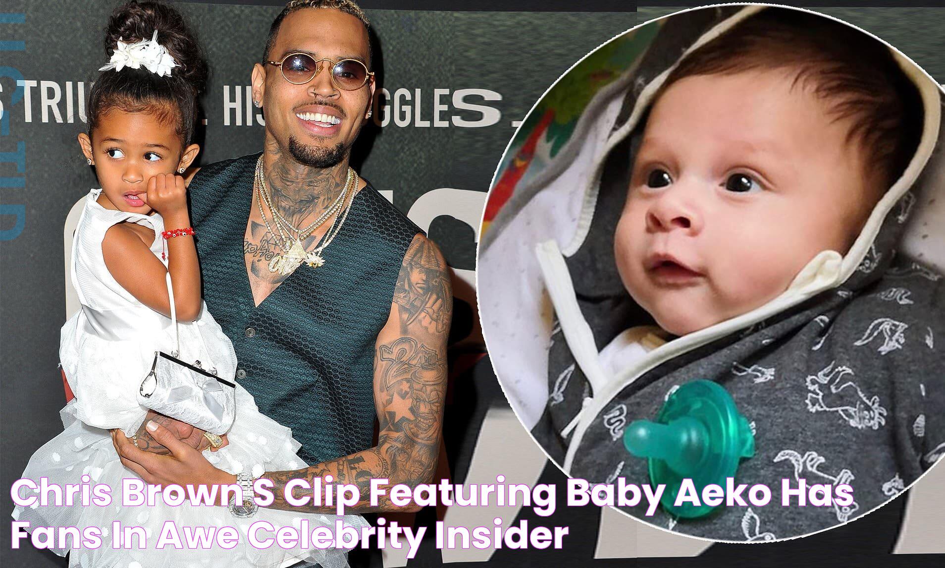 Chris Brown’s Clip Featuring Baby Aeko Has Fans In Awe Celebrity Insider