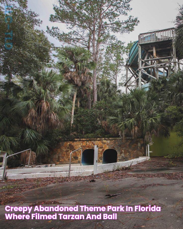 Creepy abandoned theme park in Florida where filmed Tarzan and Ball