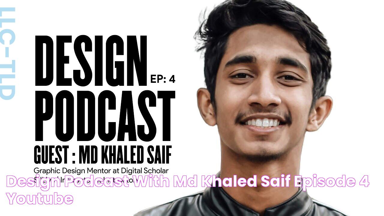 Design Podcast with MD Khaled Saif Episode 4 YouTube