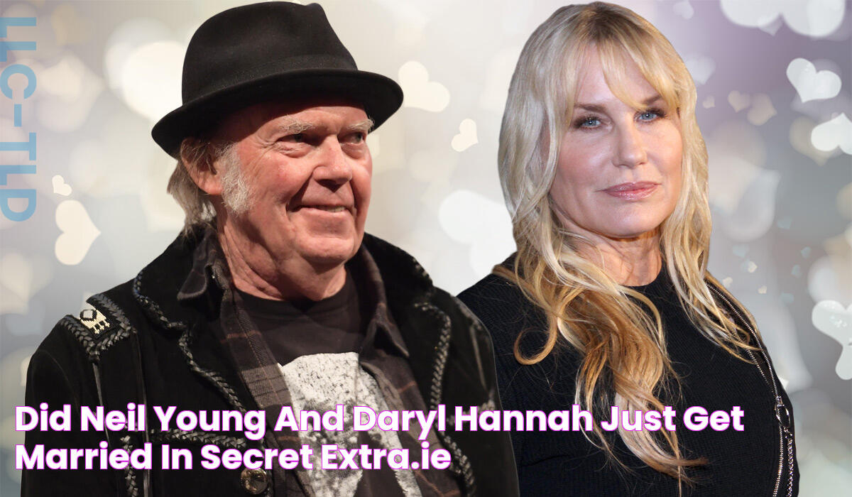 Did Neil Young and Daryl Hannah just get married in secret? Extra.ie