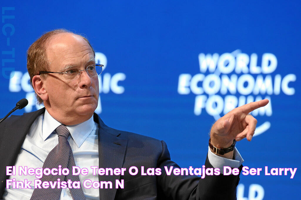 El negocio de tener (o las ventajas de ser Larry Fink) Revista Común