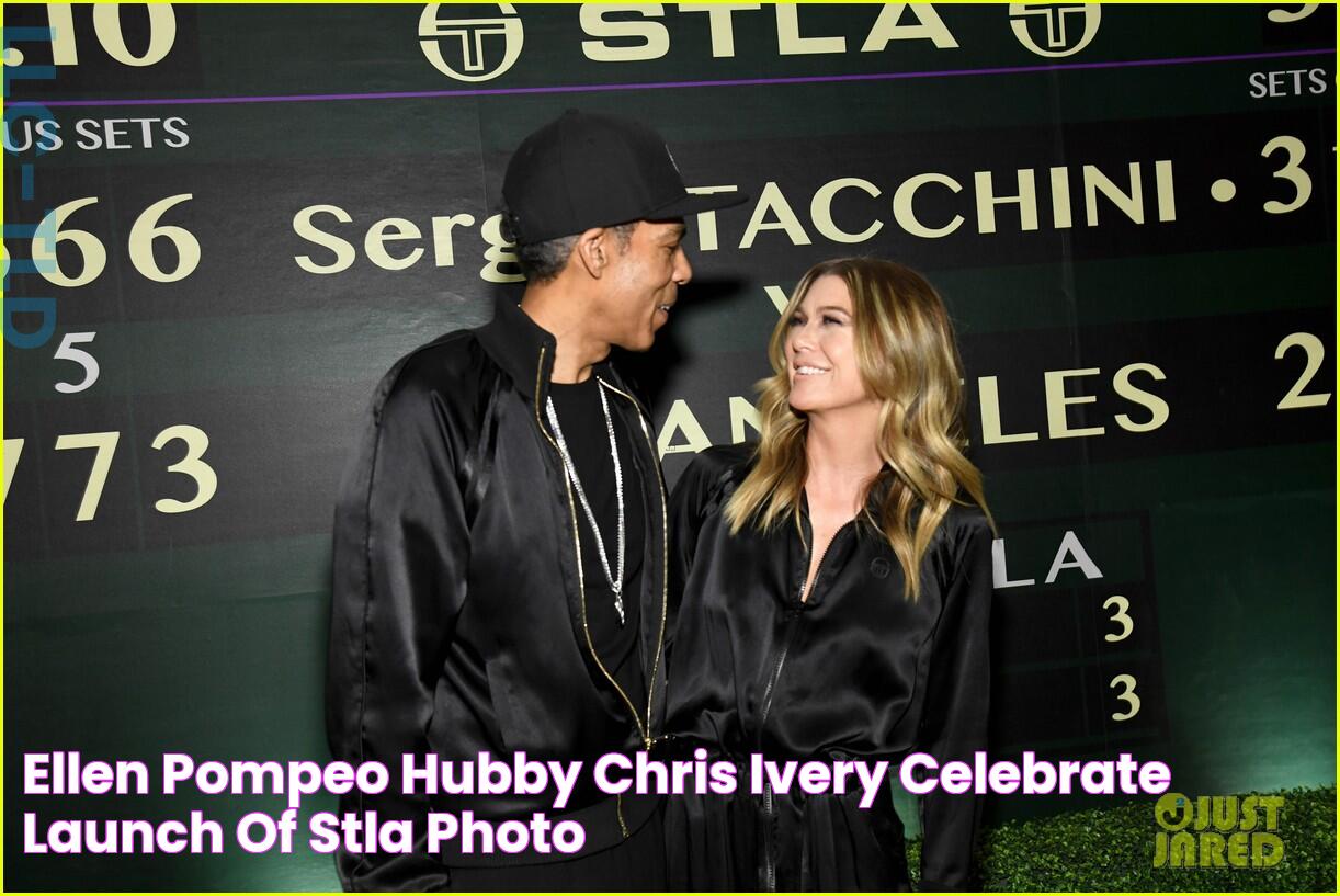 Ellen Pompeo & Hubby Chris Ivery Celebrate Launch of STLA! Photo