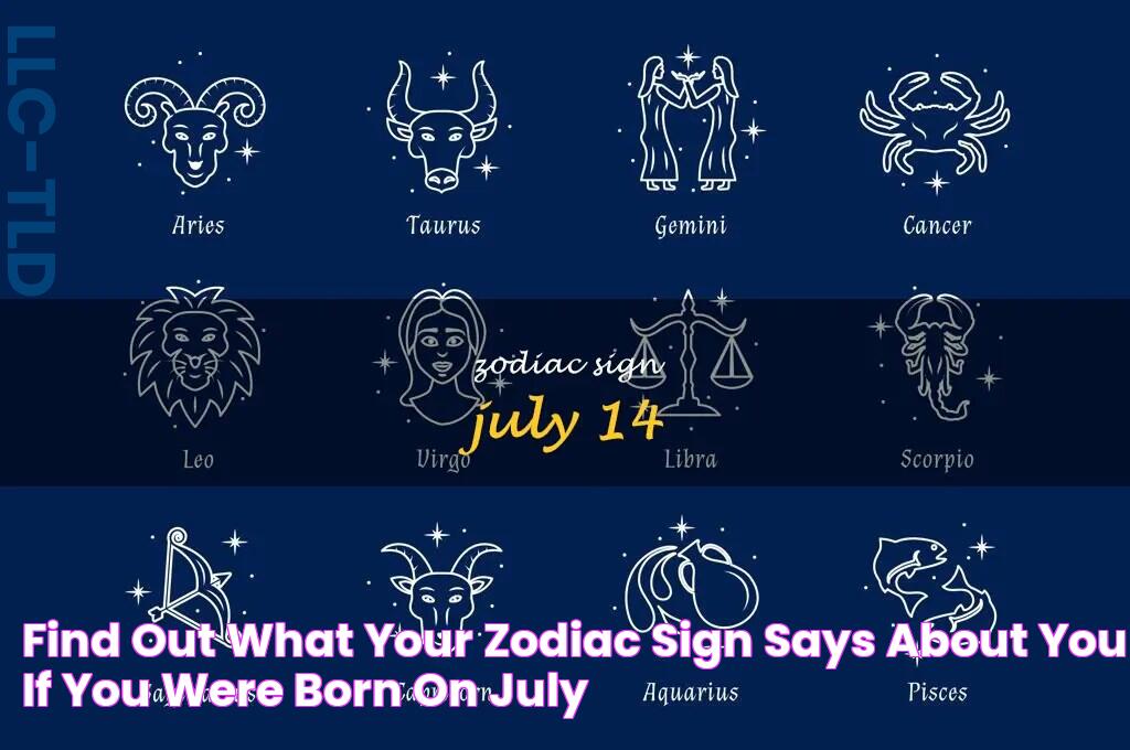 Find Out What Your Zodiac Sign Says About You If You Were Born On July