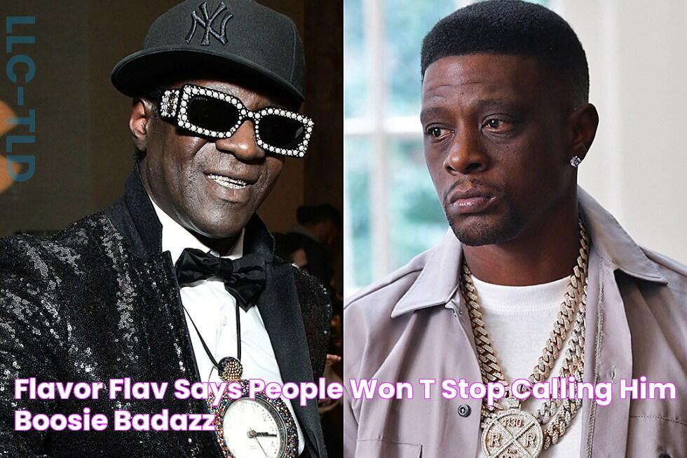 Flavor Flav Says People Won’t Stop Calling Him Boosie BadAzz