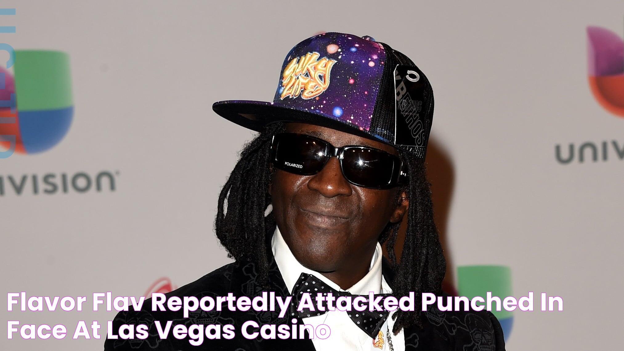 Flavor Flav reportedly attacked, punched in face at Las Vegas casino