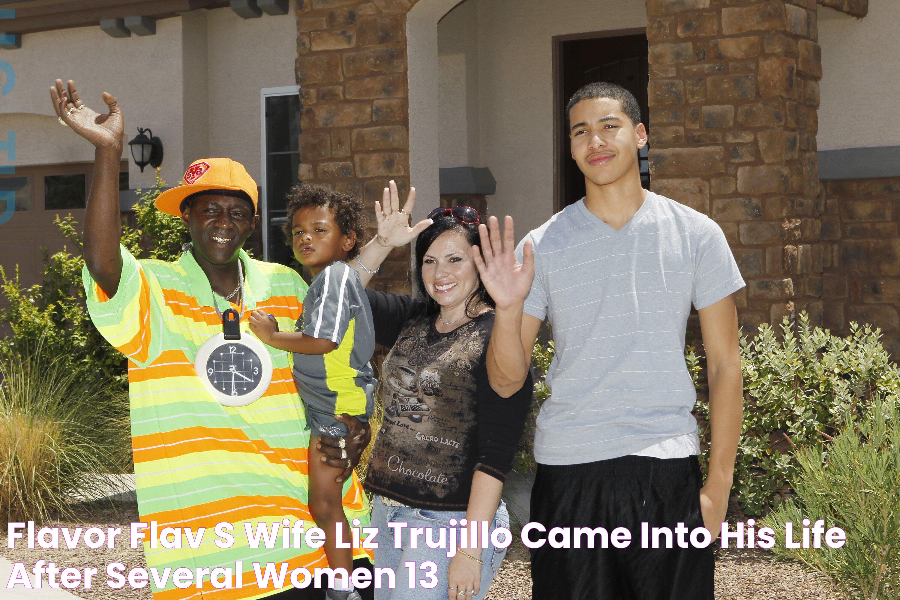 Flavor Flav's Wife Liz Trujillo Came into His Life after Several Women