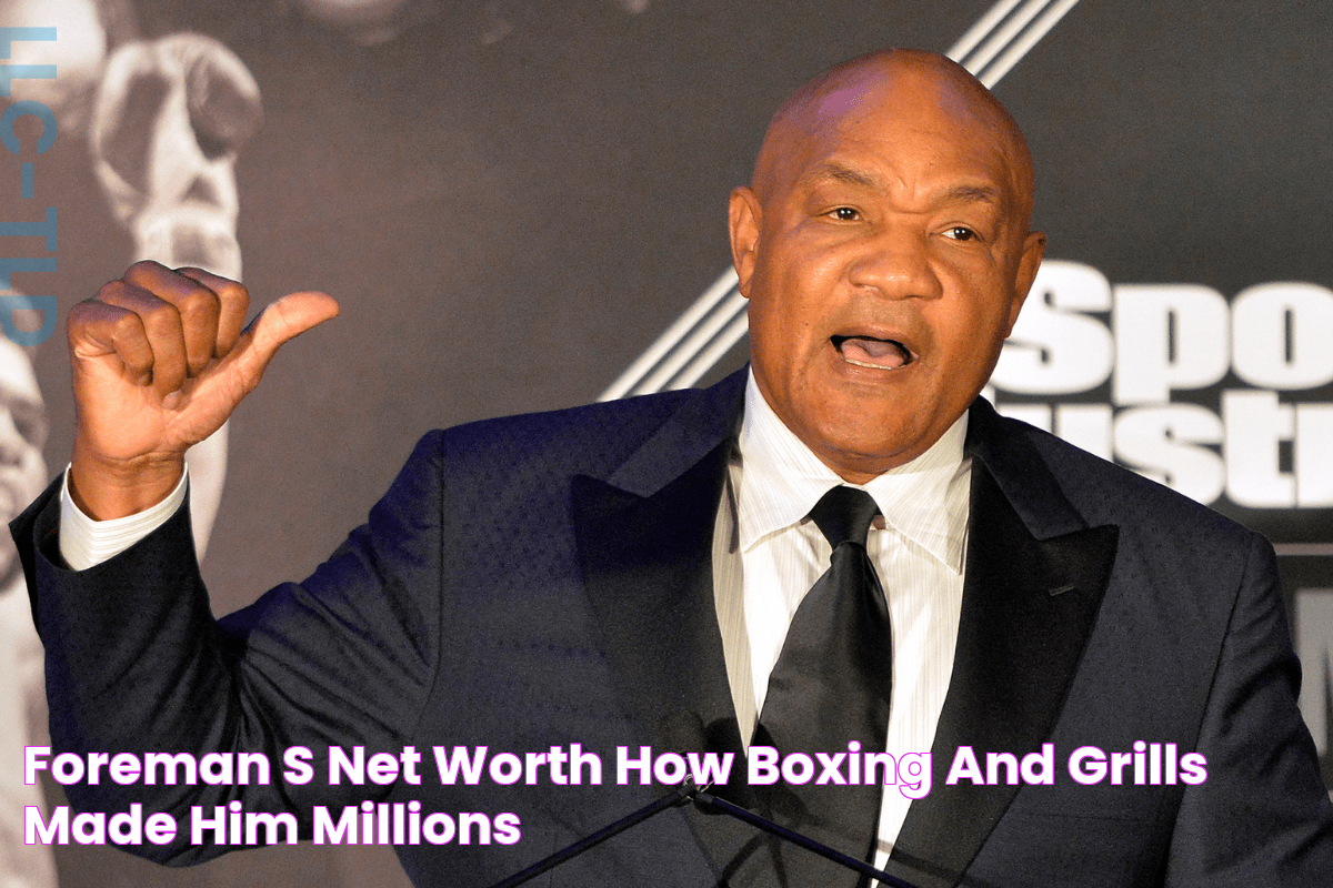 Foreman's Net Worth How Boxing and Grills Made Him Millions