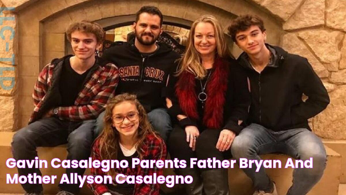 Gavin Casalegno Parents Father Bryan and Mother Allyson Casalegno