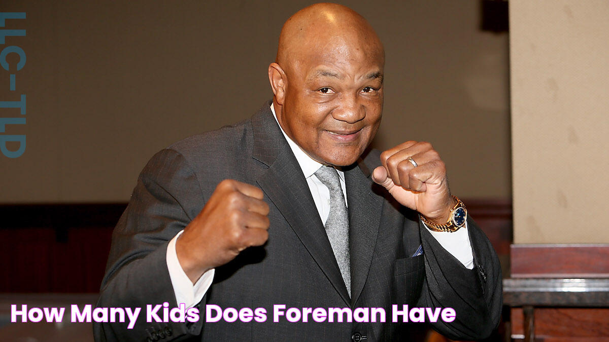 How Many Kids Does Foreman Have?