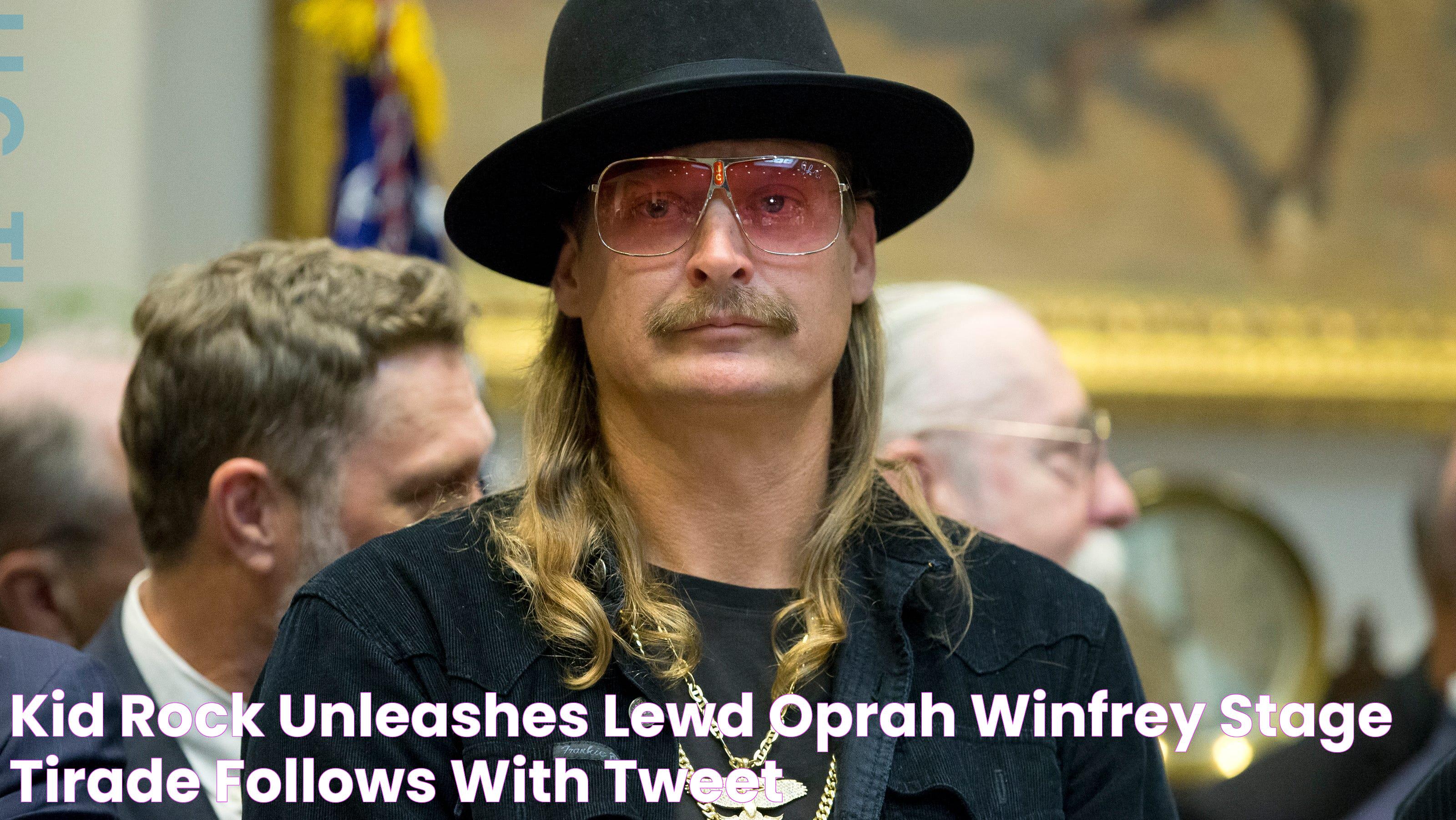 Kid Rock unleashes lewd Oprah Winfrey stage tirade, follows with tweet