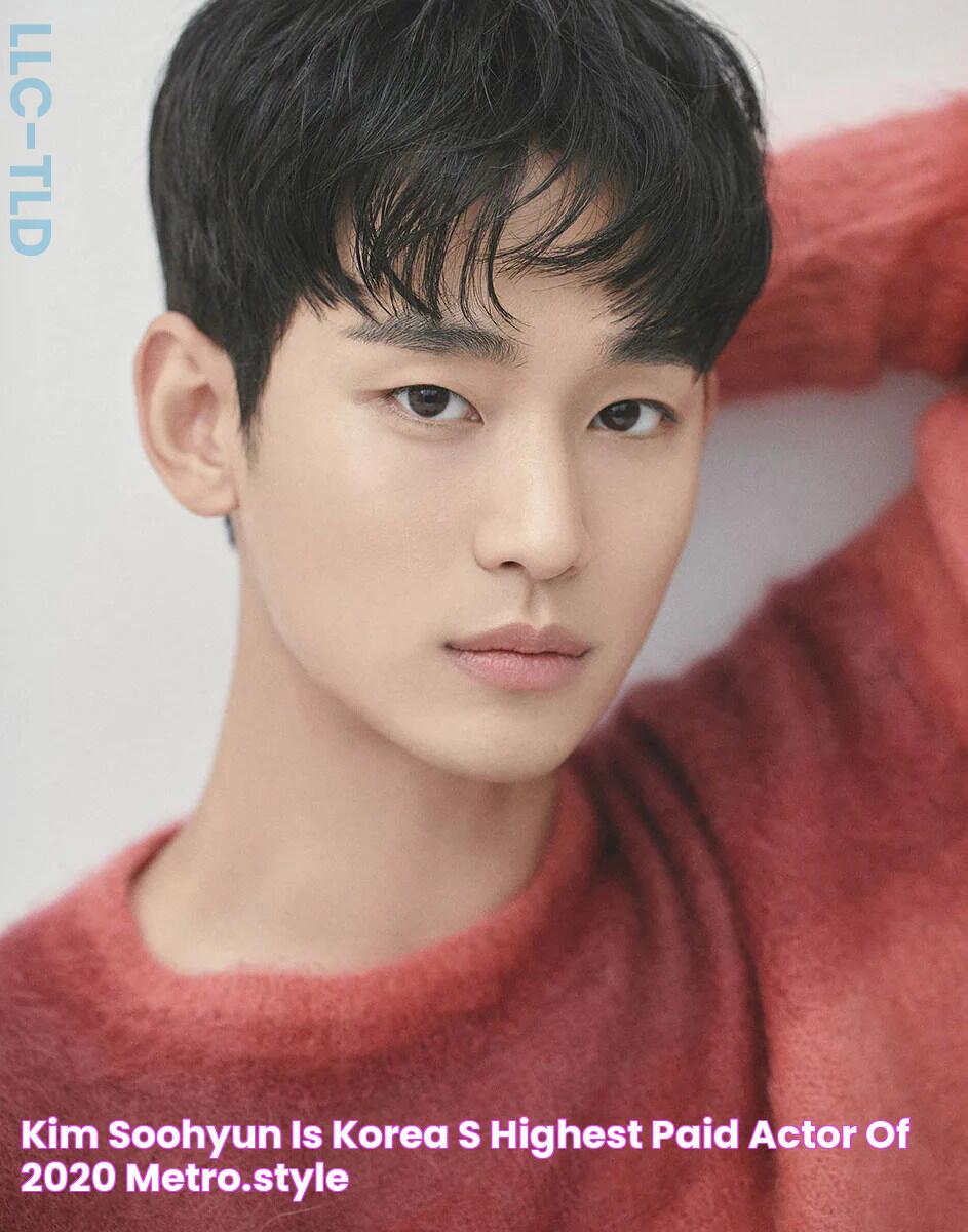 Kim SooHyun Is Korea's Highest Paid Actor Of 2020! Metro.Style