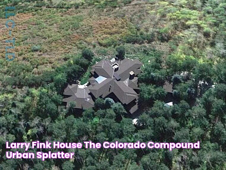 Larry Fink House The Colorado Compound Urban Splatter