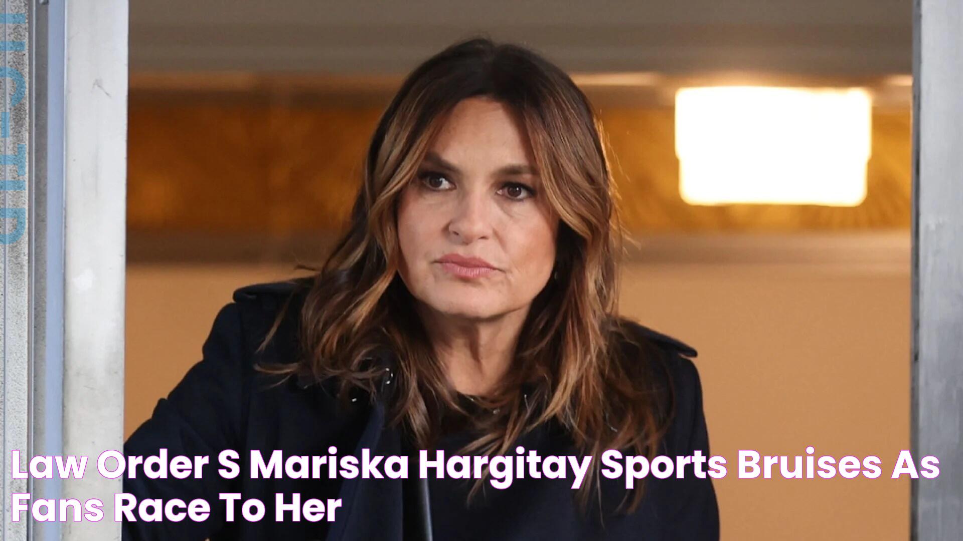 Law & Order's Mariska Hargitay sports bruises as fans race to her