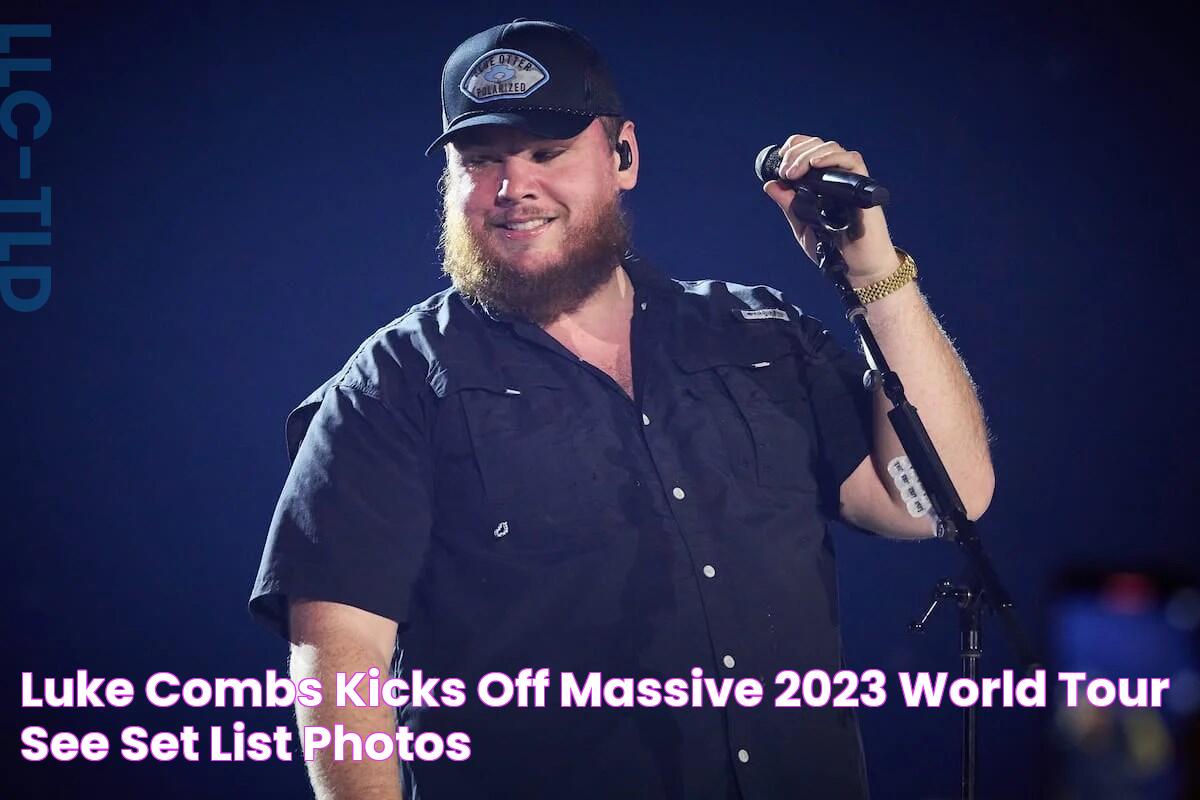 Luke Combs Kicks Off Massive 2023 World Tour See Set List & Photos