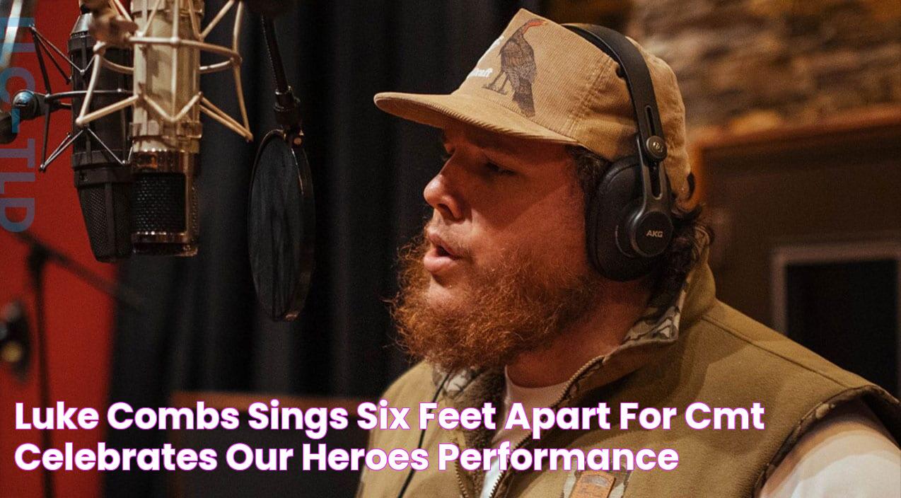 Luke Combs Sings "Six Feet Apart" For CMT Celebrates Our Heroes Performance