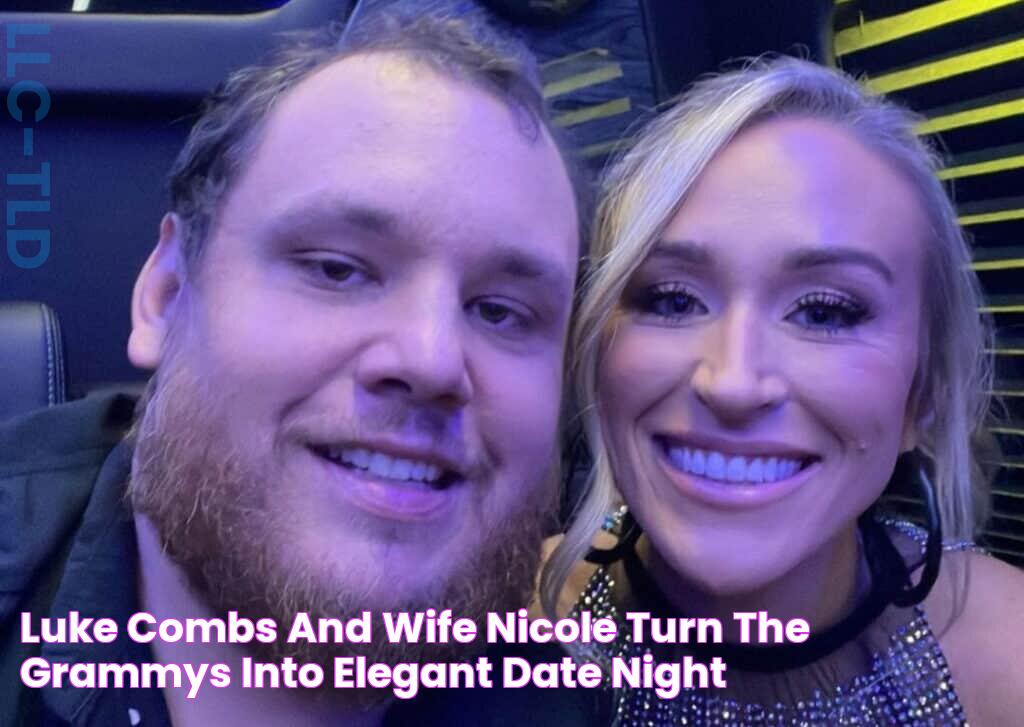 Luke Combs and Wife, Nicole, Turn The GRAMMYs Into Elegant Date Night