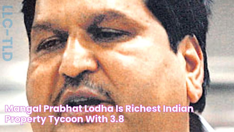 Mangal Prabhat Lodha is richest Indian property tycoon with 3.8