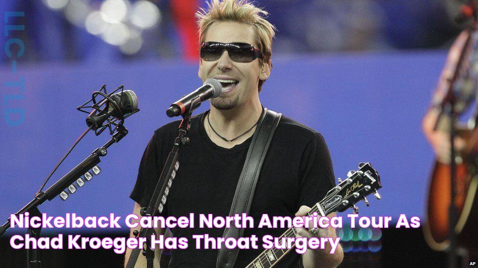 Nickelback cancel North America tour as Chad Kroeger has throat surgery